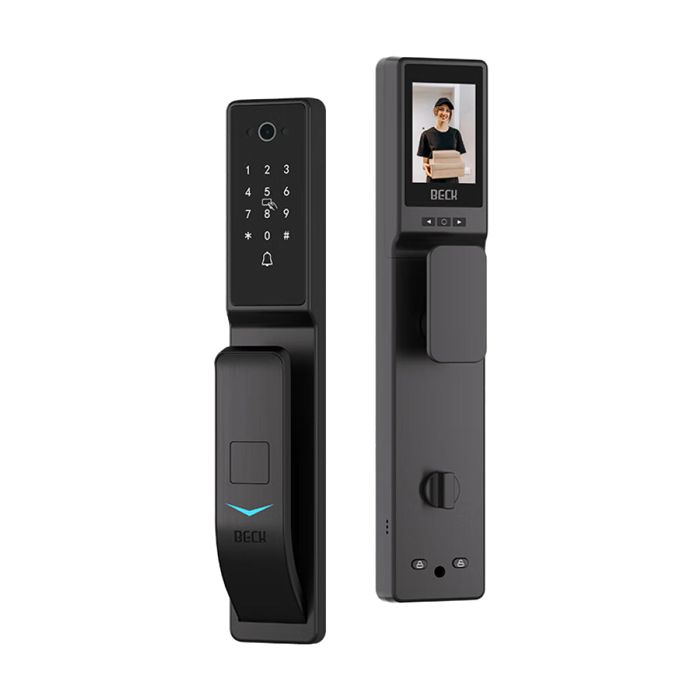 Electronic lock BECK V6MAX, biometric, black