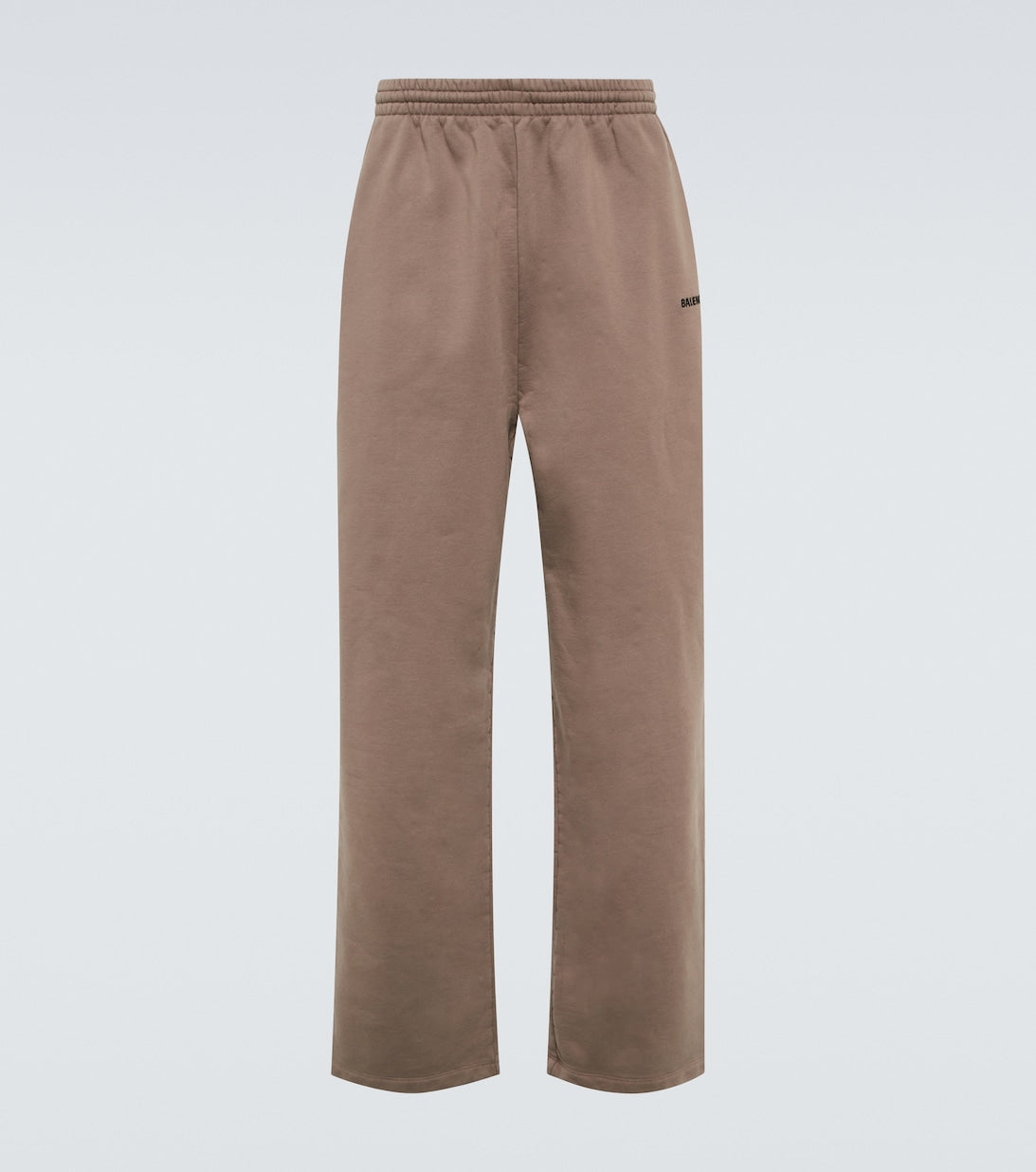 Balenciaga Large Fleece Sweatpants, Brown