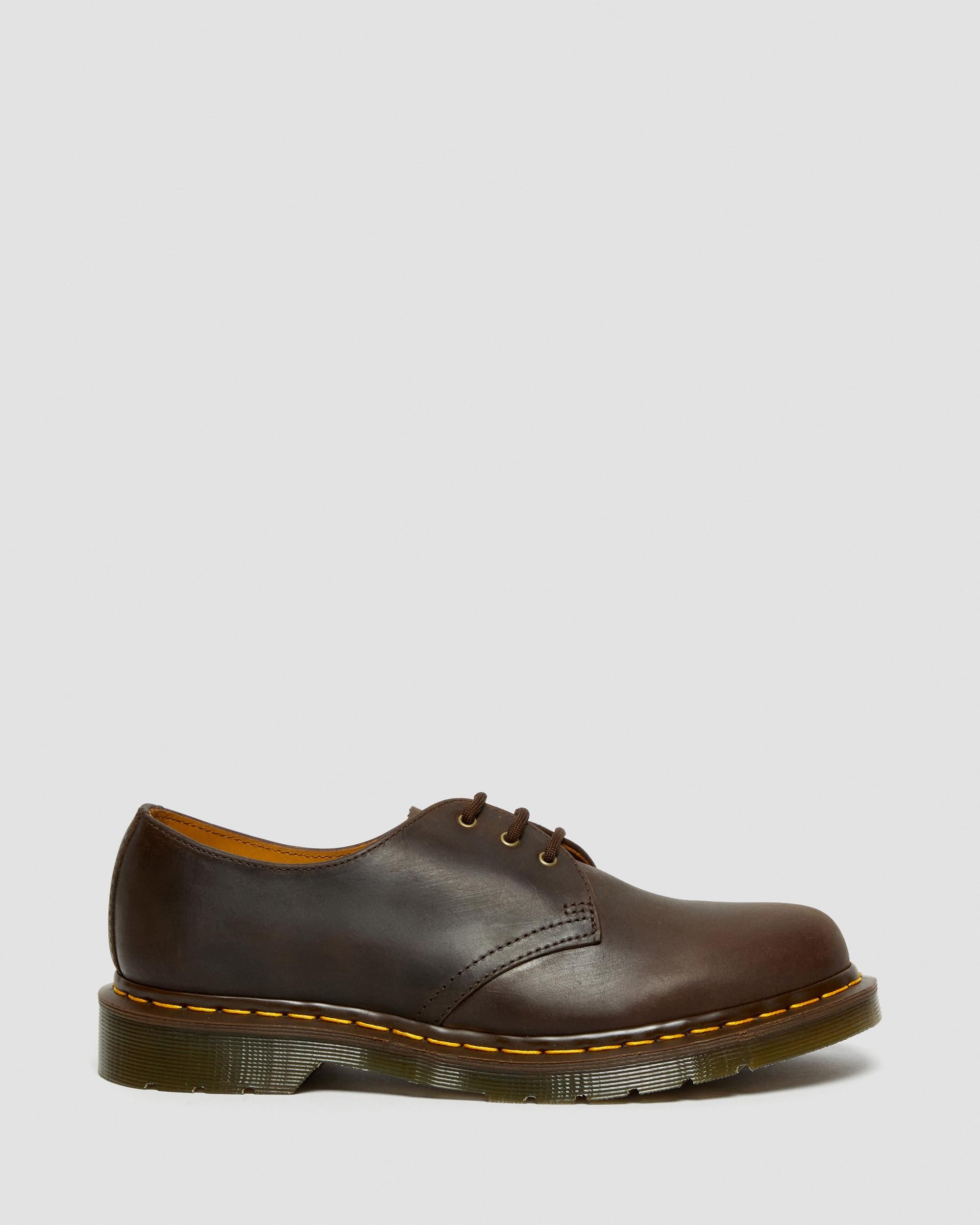 حذاء أوكسفورد جلدي Crazy Horse 1461 من Dr. Martens