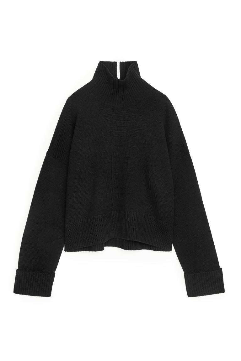 ARKET wool turtleneck sweater