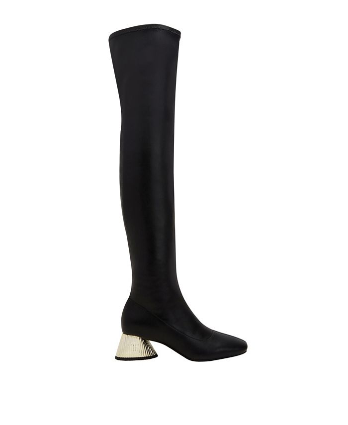 Women's The Clarra Over The Knee Boots Katy Perry, black