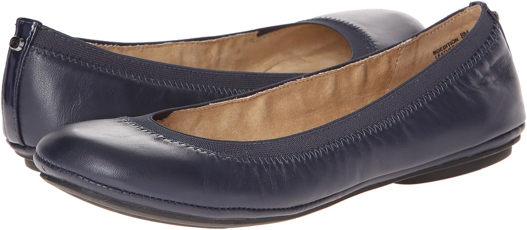 Edition Bandolino Ballerinas, Navy Leather