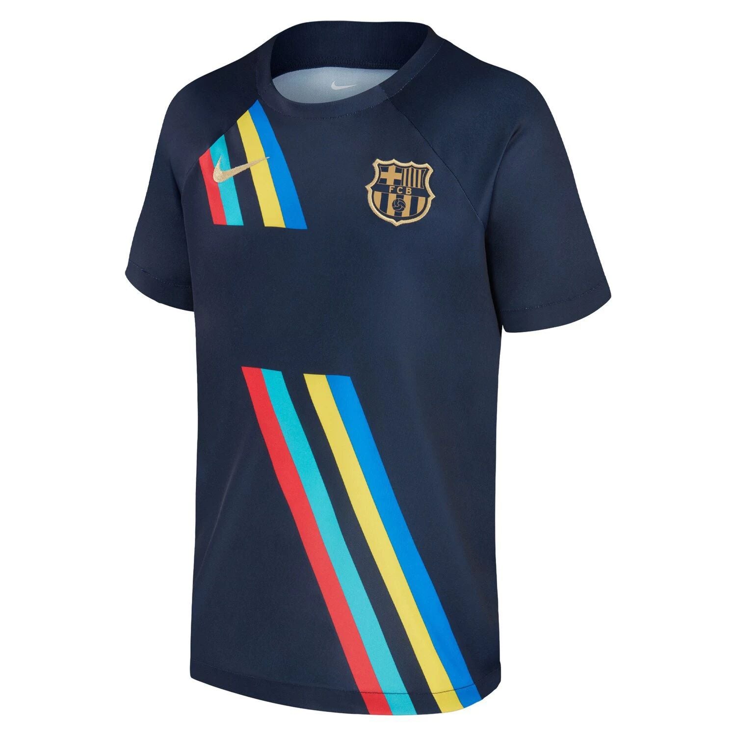 Men's Navy Barcelona 2022/23 Nike Away Pre-Match Shirt