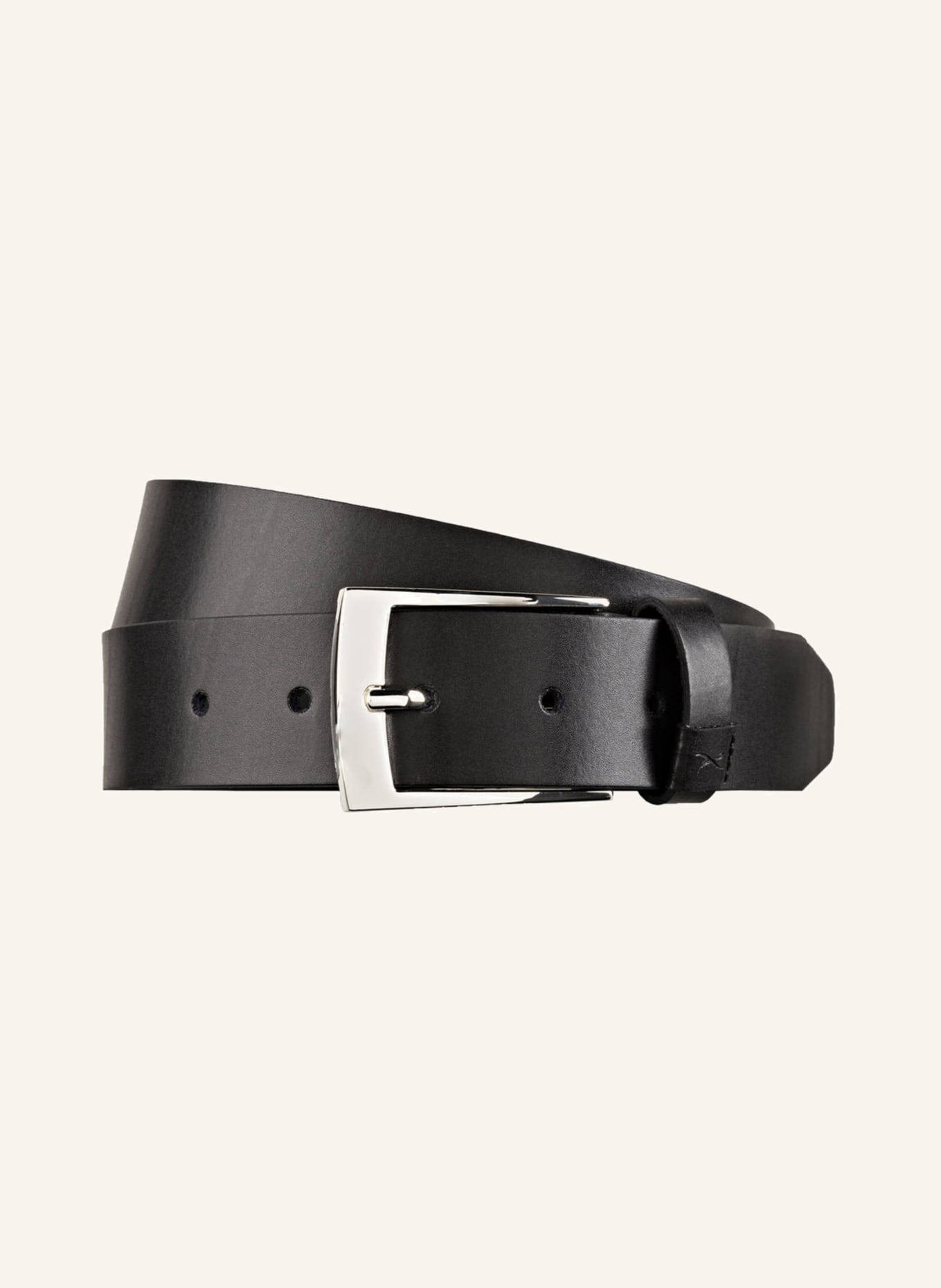 BRAX leather belt, black