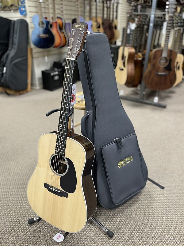 Acoustic guitar Martin D-13E Road Series Acoustic/Electric Guitar Ziricote Dreadnought - Natural