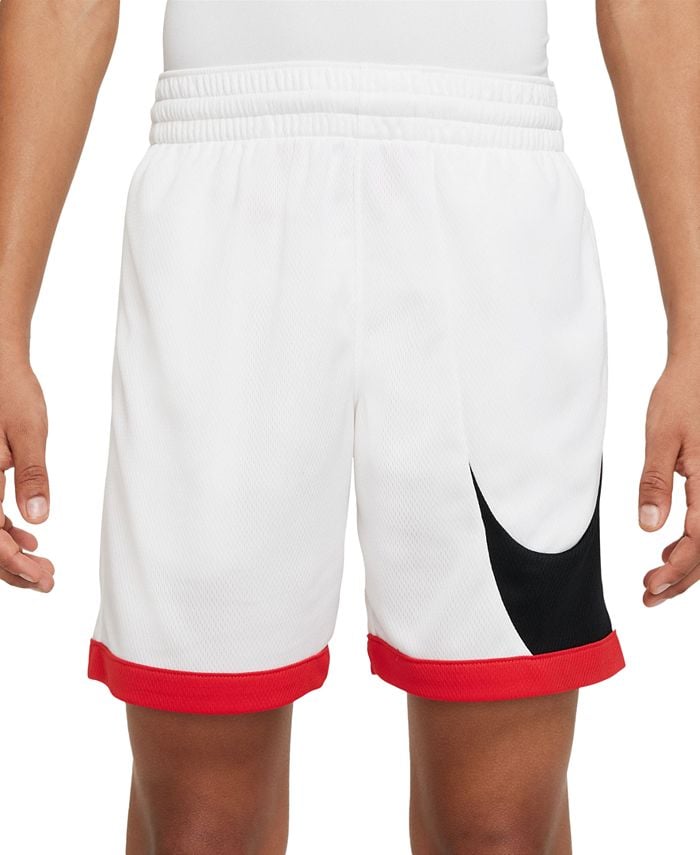 Big Boys Dri-FIT Nike Regular Fit Color Block Basketball Shorts multicolor