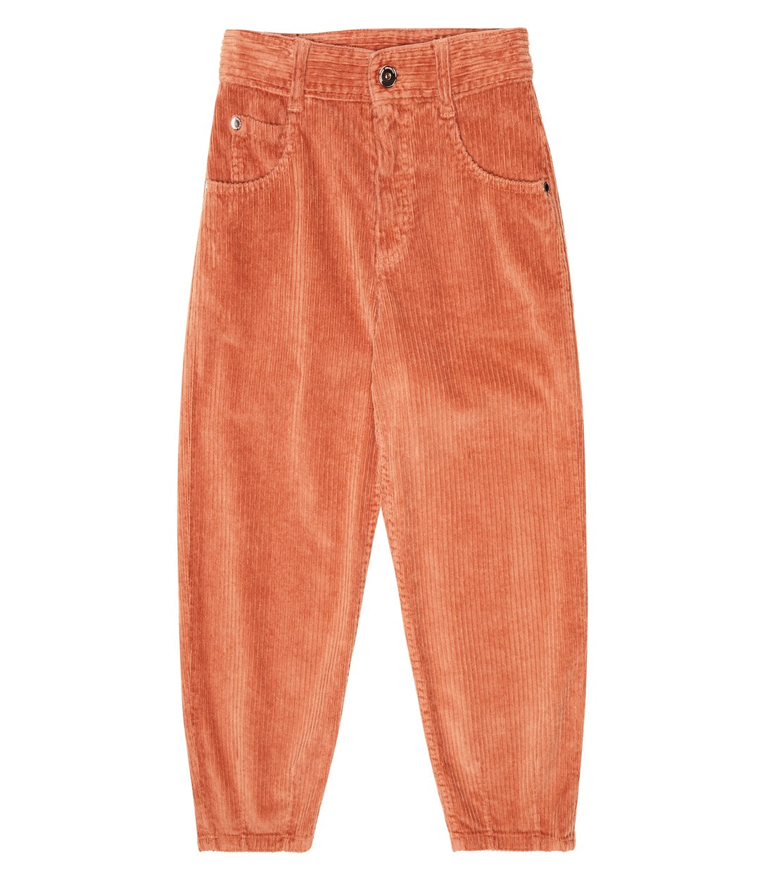 Brunello Cucinelli corduroy trousers, orange