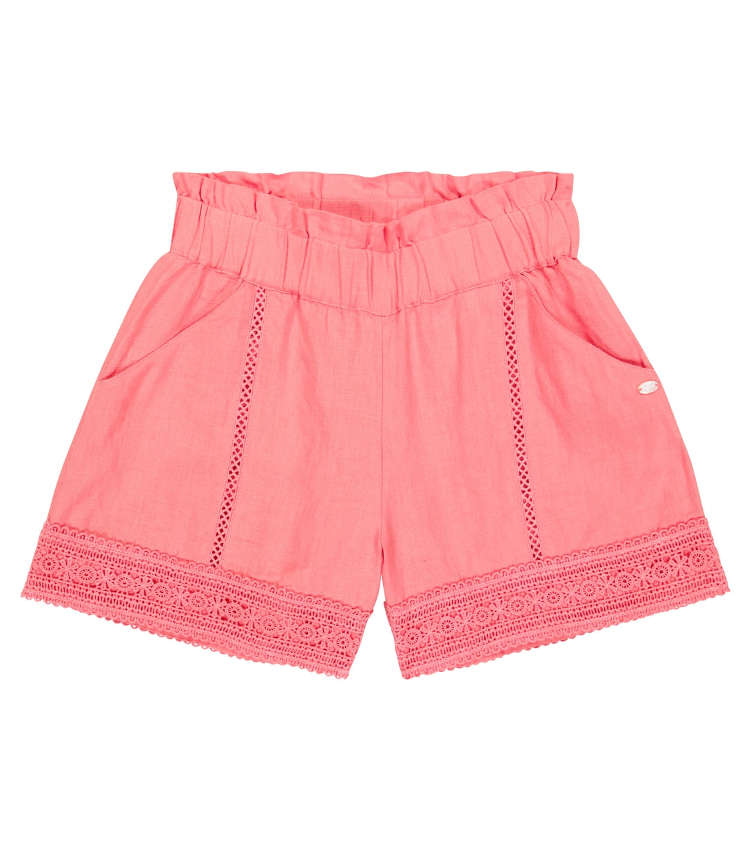 Linen shorts Tartine et Chocolat, pink