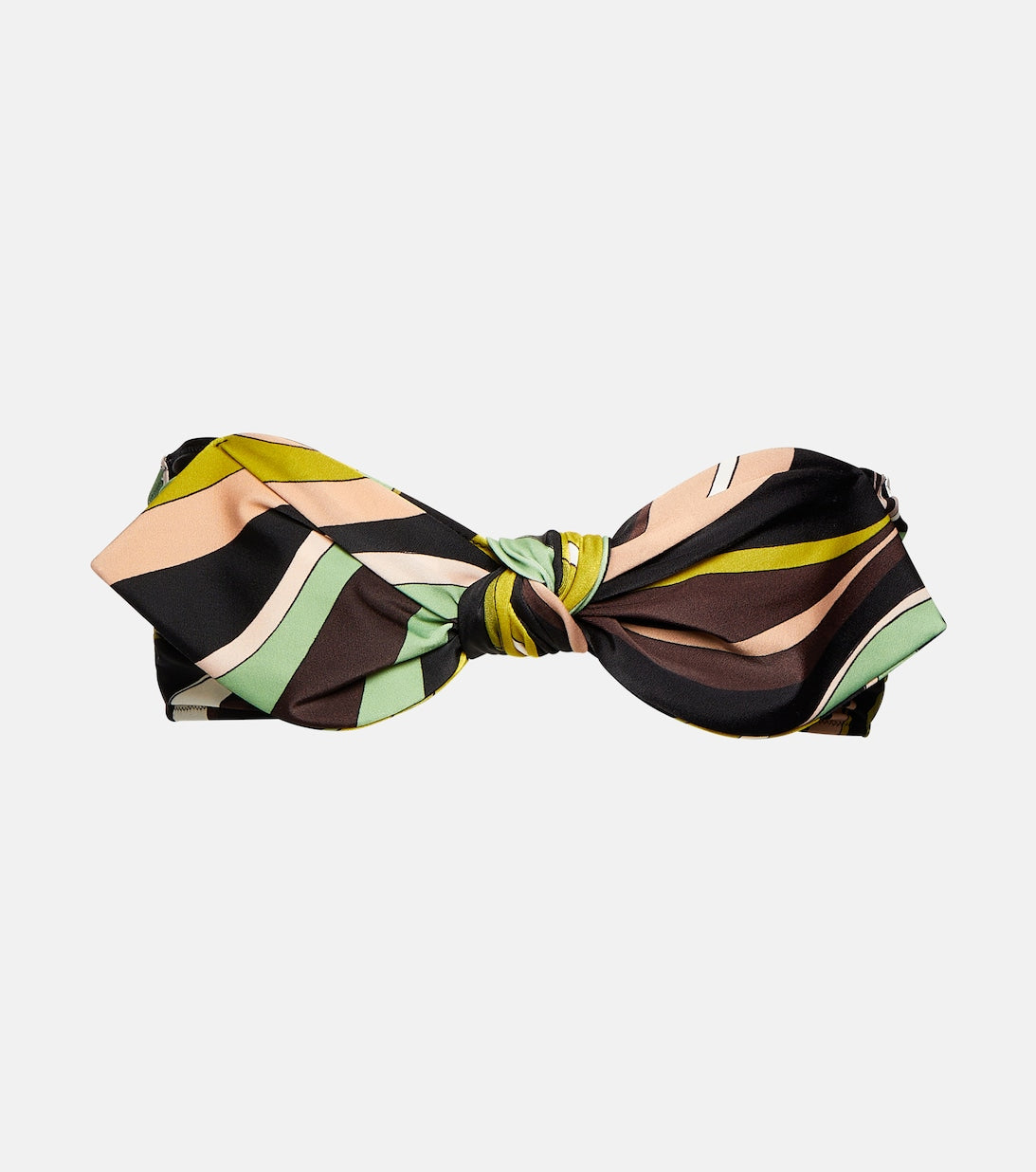 Bikini top with Fiamme PUCCI print, multicolor