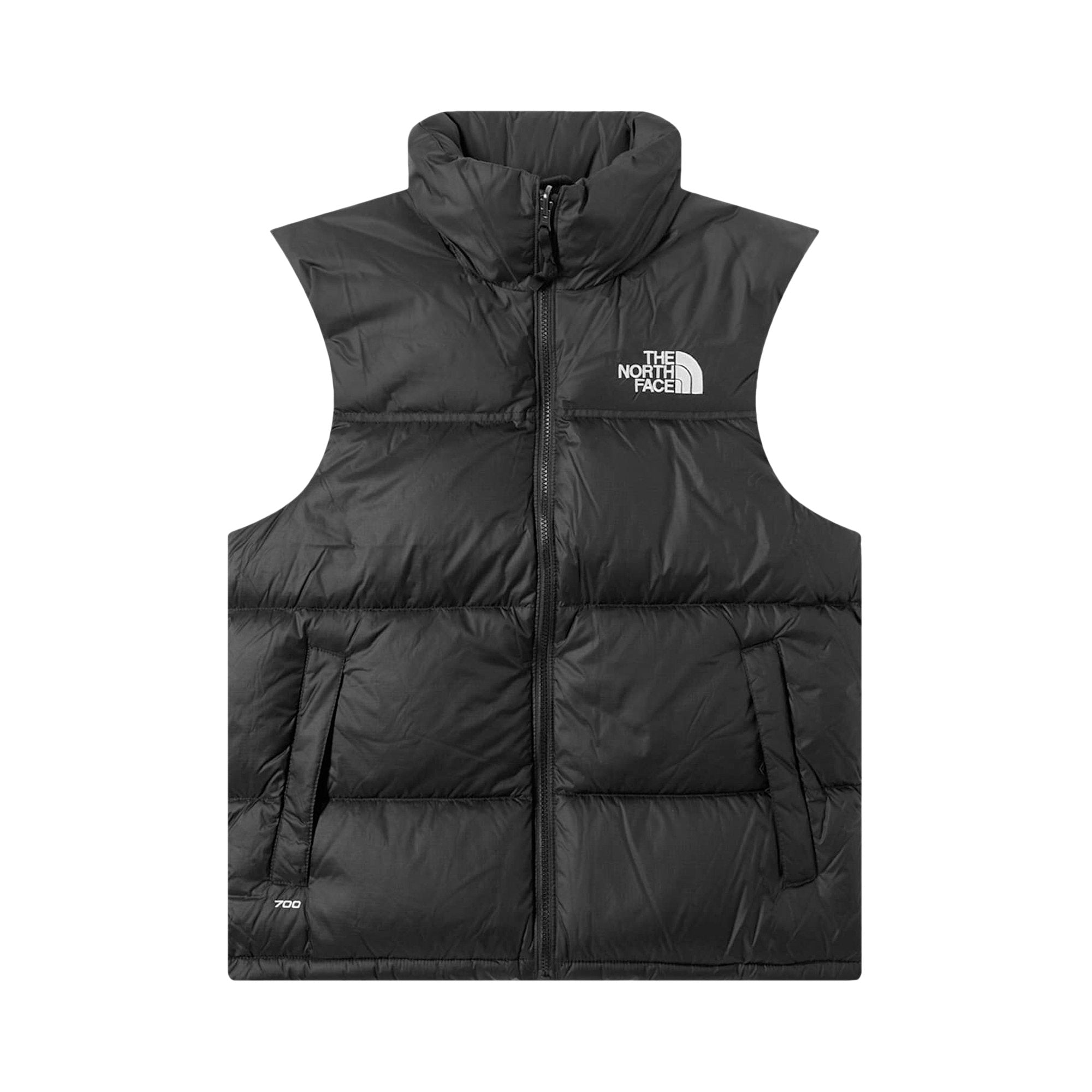 سترة The North Face Retro 1996 Nuptse باللون الأسود من Recycled TNF