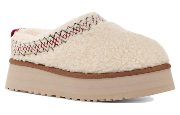 Slippers (WMNS) UGG Tazz Heritage Braid 'Natural', color natural