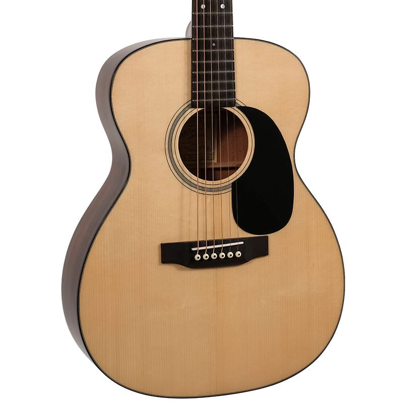 Acoustic guitar Recording King RO-318 Solid Mahogany 000-Body Acoustic Guitar, Aged Adirondack Top