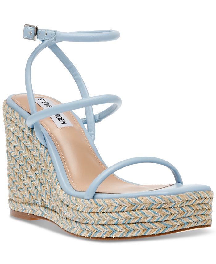 Unify Women's Steve Madden Platform Wedge Sandals, Blue