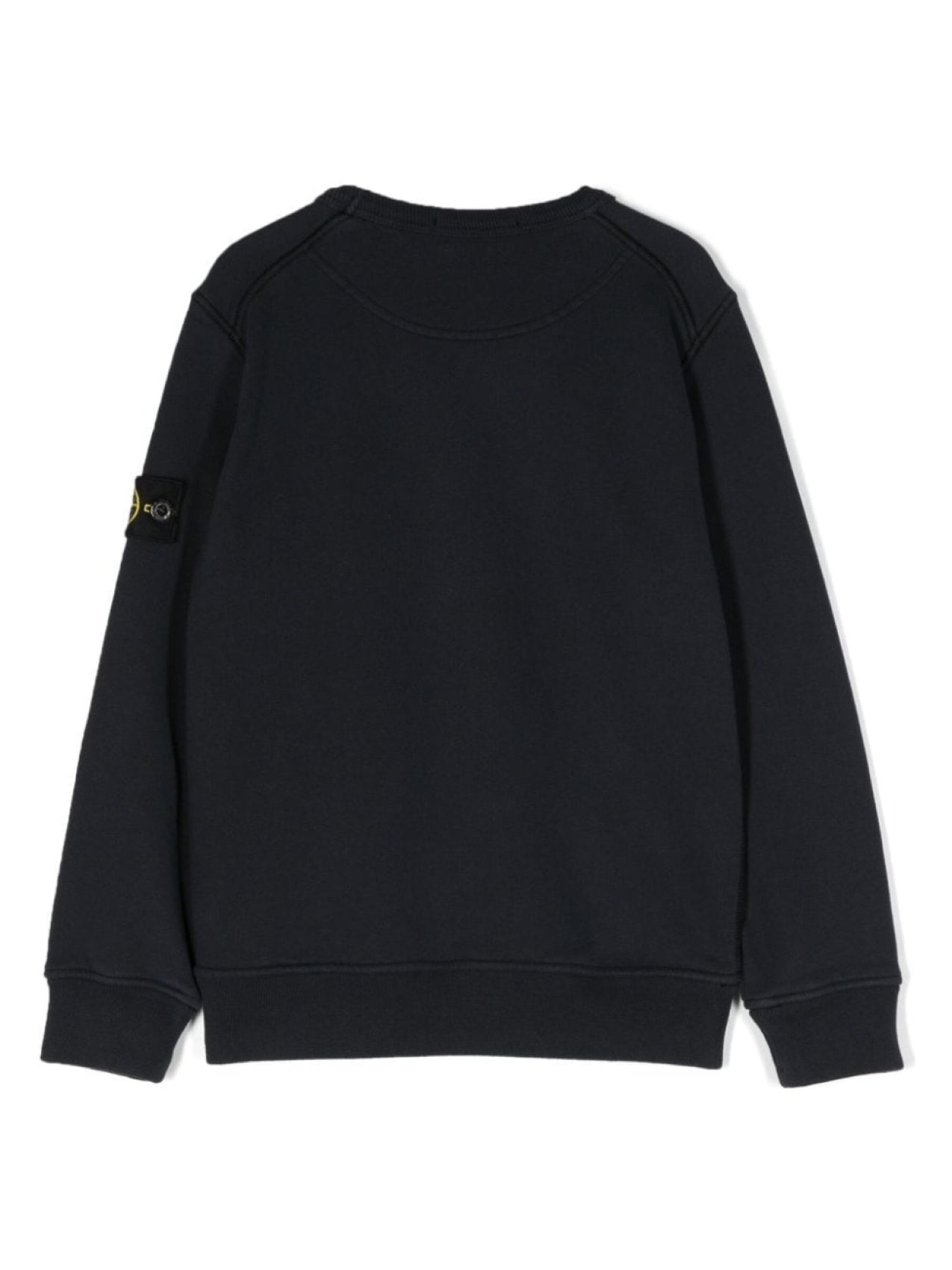 Stone Island Junior Compass Patch Sweatshirt Blue