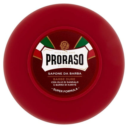 Shaving soap in a red bowl 150ml, Proraso