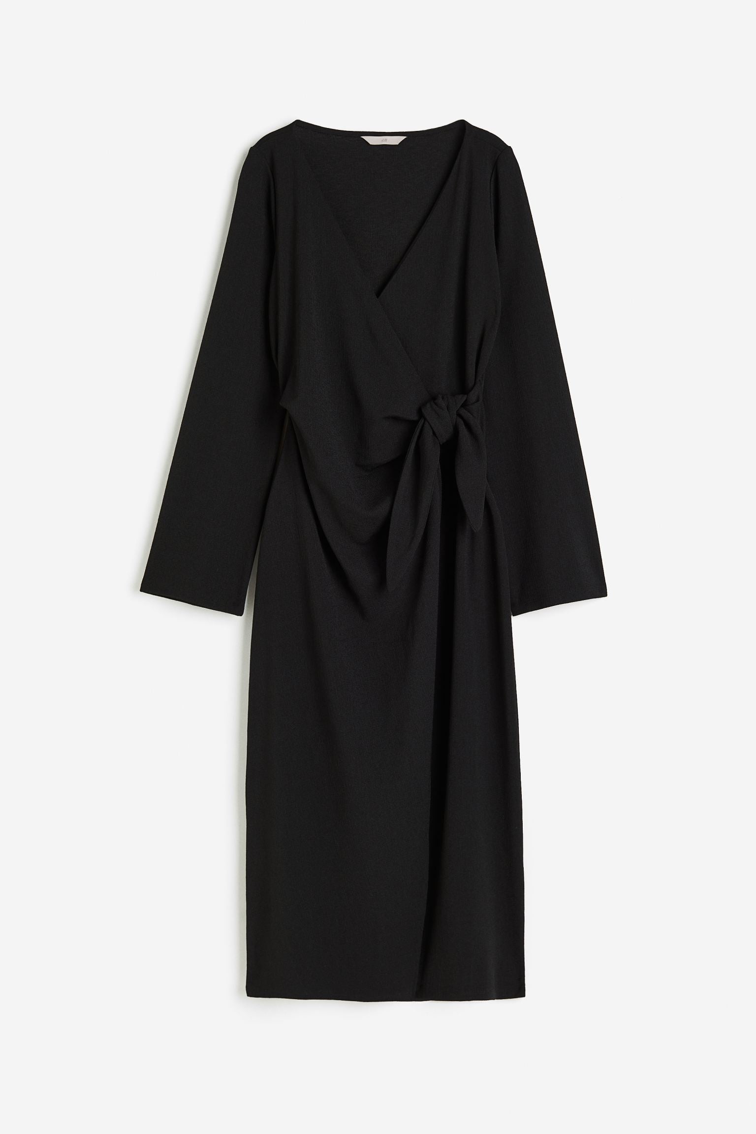 H&M Jersey Wrap dress, black