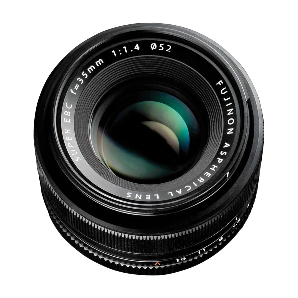 عدسة فوجي فيلم فوجينون XF 35 مم f/1.4 R WR، باللون الأسود