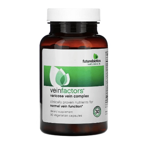 Anti-varicose complex 90 capsules VeinFactors FutureBiotics