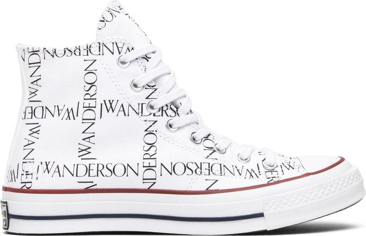 Converse J sneakers. Anderson x Chuck 70 Hi Top Grid, white