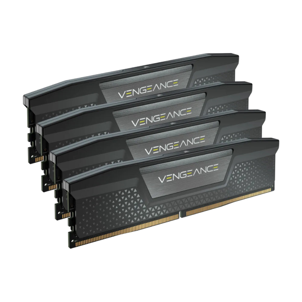 CORSAIR Vengeance RAM, 128 GB DDR5 (4x32 GB), 5600 MHz, CMK128GX5M4B5600C40, black