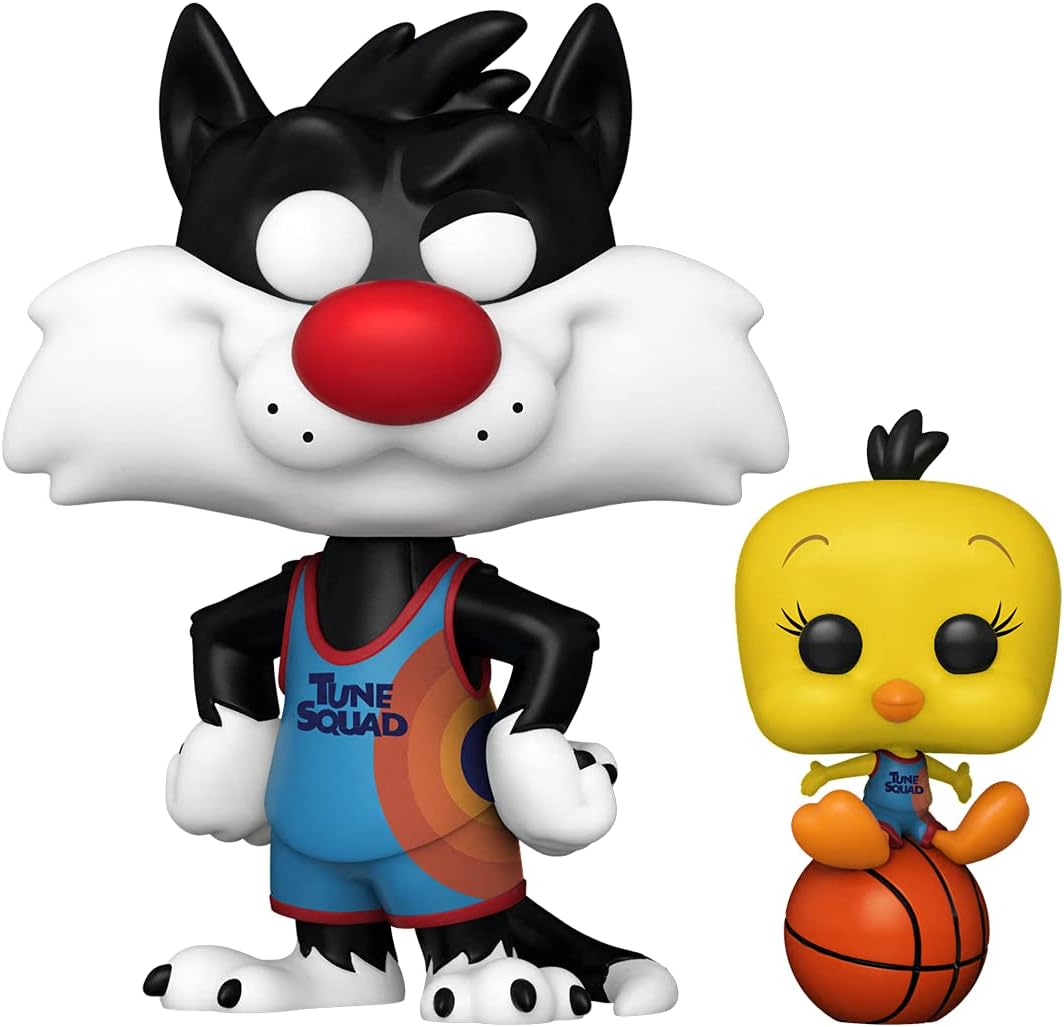 Funko POP Movies: Space Jam, A New Legacy - Slyvester and Tweety Figure