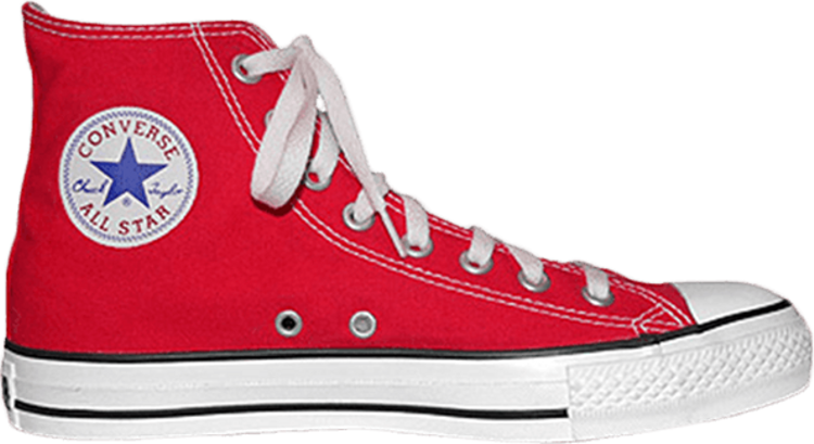 Converse Chuck Taylor All Star Hi GS Red sneakers, red