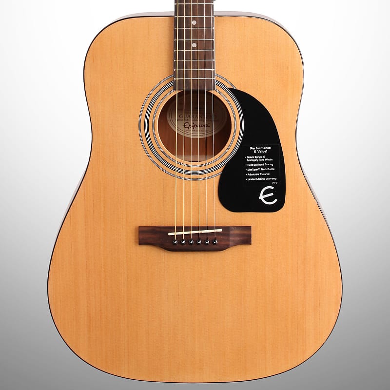 جيتار أكوستيك Epiphone DR-100، لون طبيعي DR100 NA