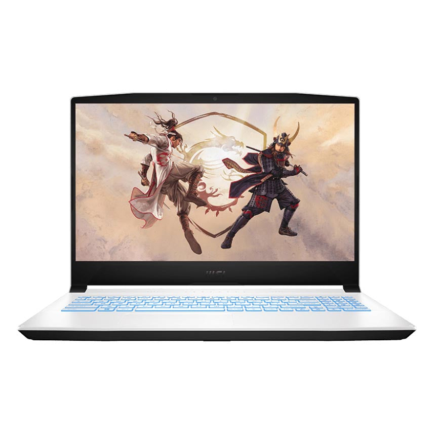 كمبيوتر محمول للألعاب MSI Sword 15 A11UD مقاس 15.6 بوصة، 8 جيجابايت/512 جيجابايت، أبيض، لوحة مفاتيح إنجليزية