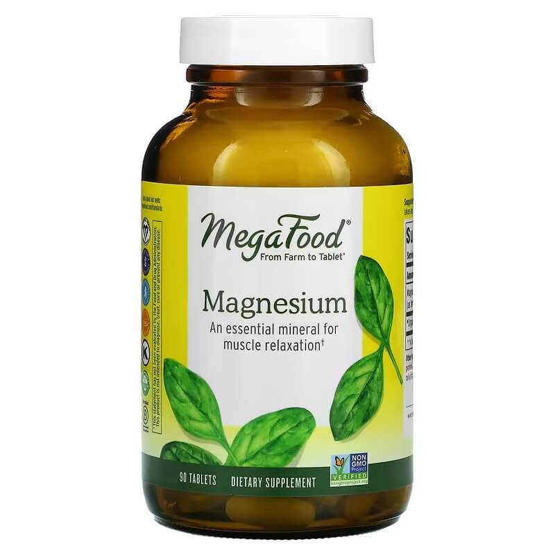 Magnesium MegaFood Magnesium, 90 tablets