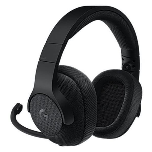 Logitech G433 Gaming Headset, Black