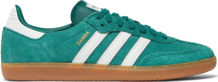 حذاء رياضي Adidas Samba OG 'Collegiate Green Gum' باللون الأخضر