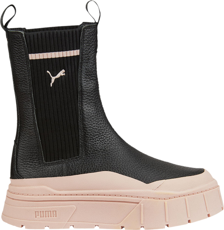 Sneakers Puma Wmns Mayze Stack Chelsea Boot Black Rose Quartz, black