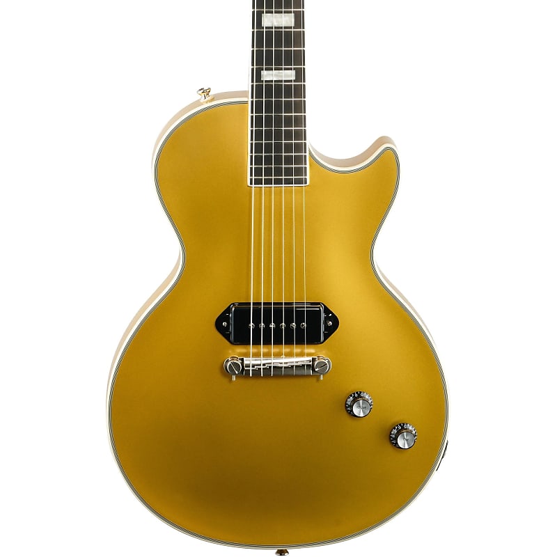 جيتار كهربائي Epiphone Jared James Nichols Gold Glory Les Paul Custom (مع حقيبة صلبة) Jared James Nichols Gold Glory Les Paul Custom (مع حقيبة صلبة)