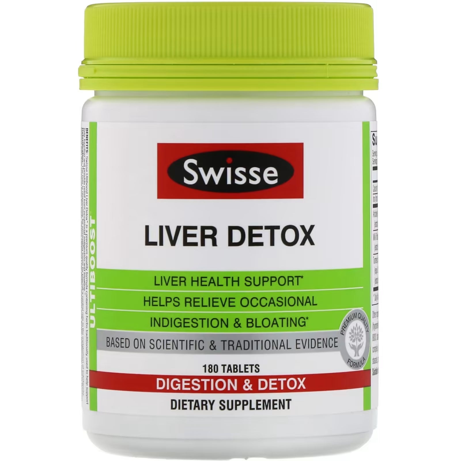 Swisse Ultiboost Liver Cleanse Supplement, 180 Tablets