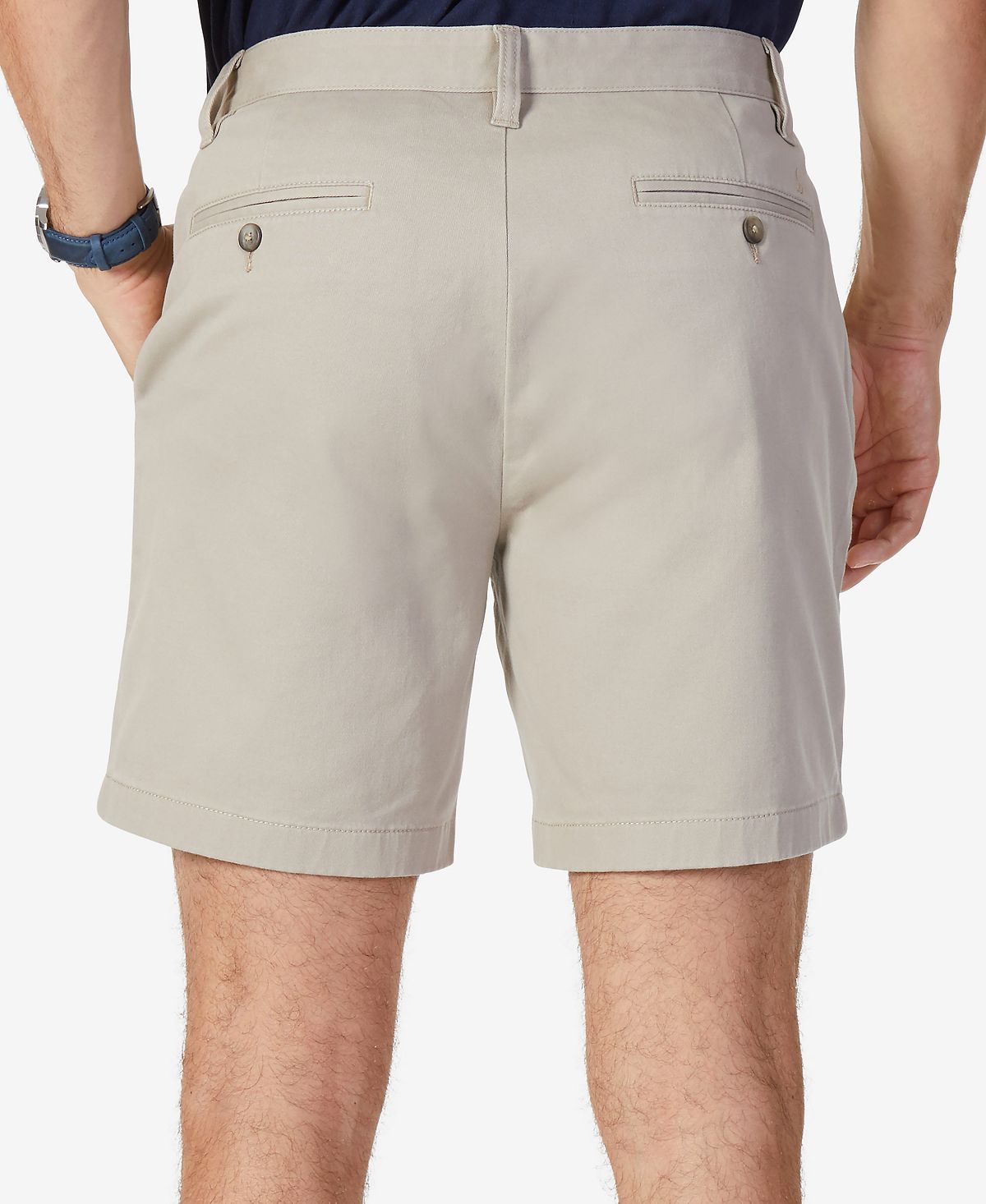 Nautica Men's Classic 6" Flat Front Stretch Chino Shorts multi