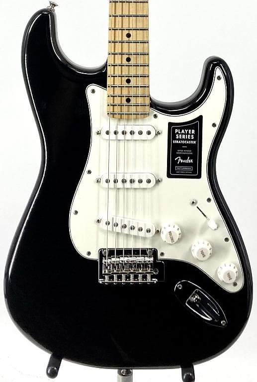 Fender Player Series Stratocaster Guitar with Black Maple Neck Serial Number: MX22117231