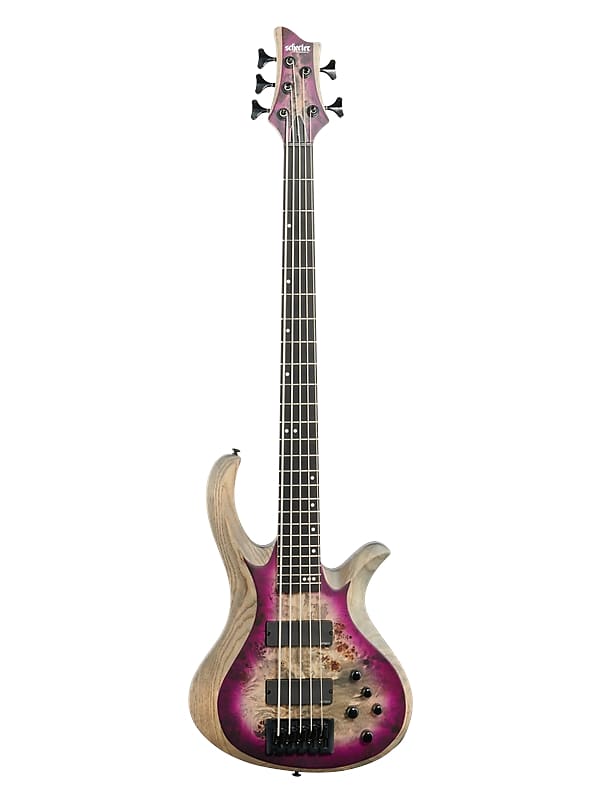 Schecter Riot 5 Bass Satin Aurora Burst RIOT5 SAB