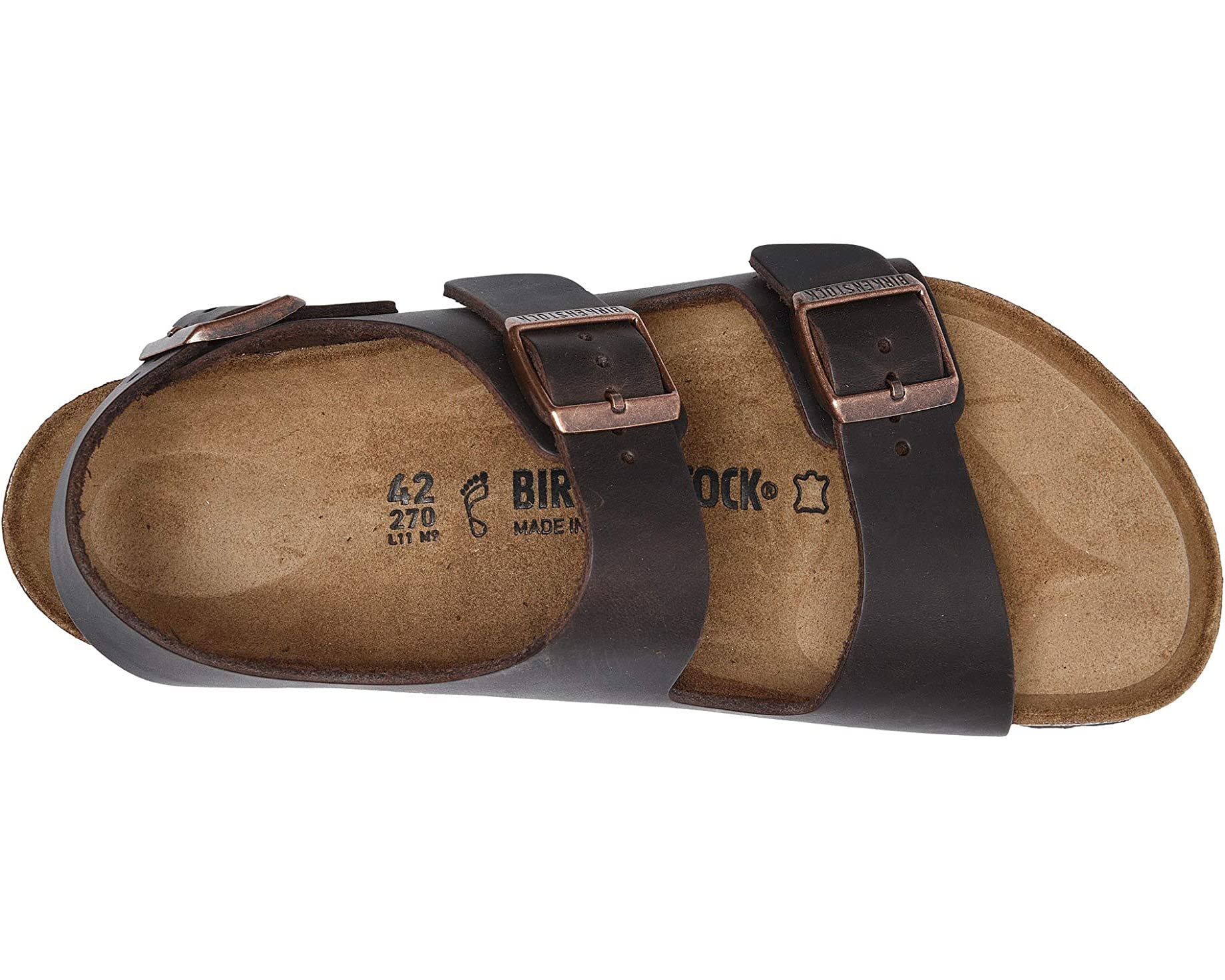 Sandals Milano - Oiled Leather (Unisex) Birkenstock, leather