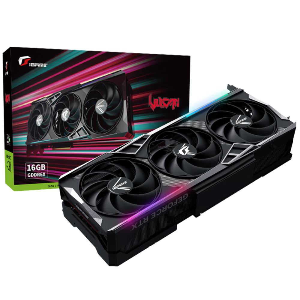 بطاقة فيديو Colorful iGame GeForce RTX 4080 Vulcan OC DLSS 3 GDDR6X