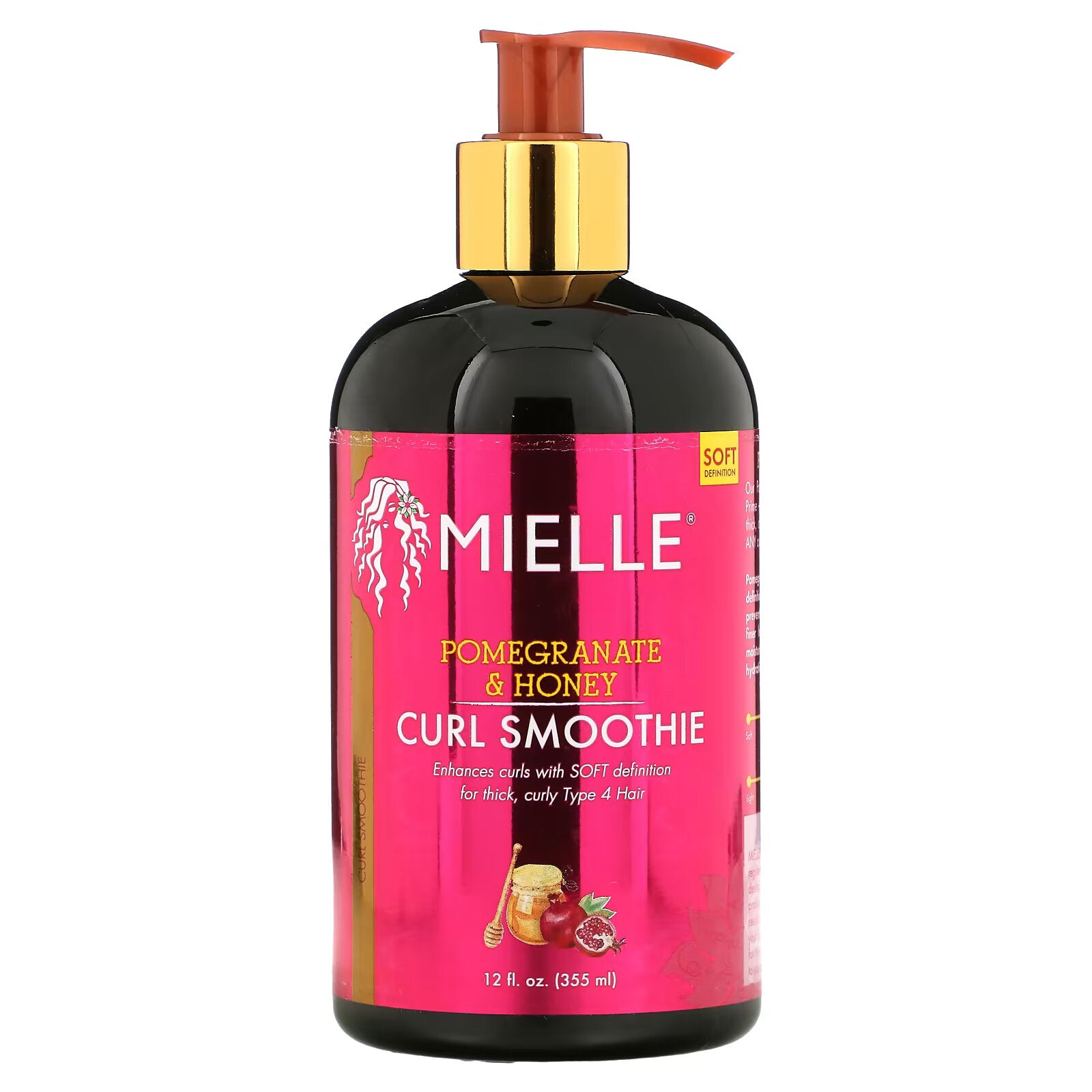 Mielle, Curl Smoothie, Pomegranate & Honey, 12 fl oz (355 ml)