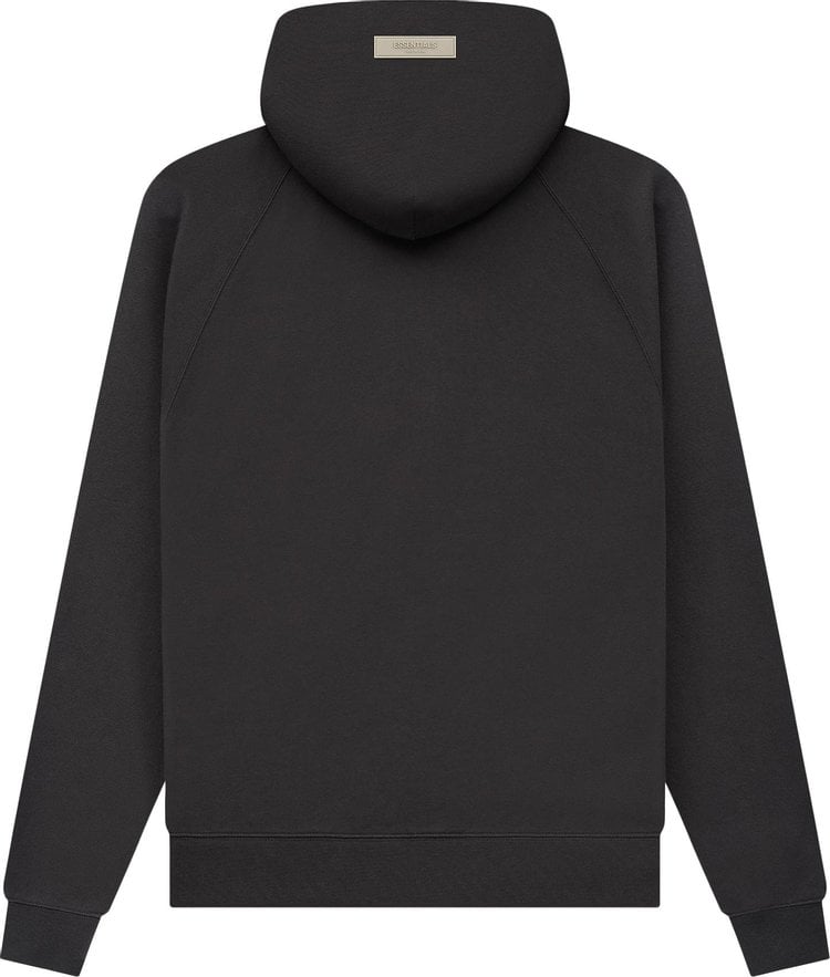 Fear of God Essentials Essentials Hoodie 'Iron', black