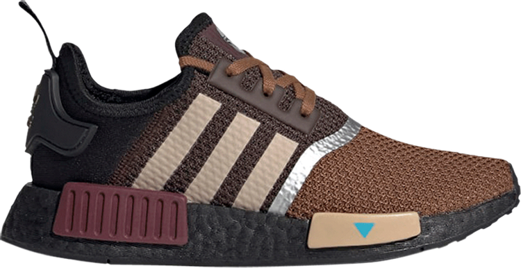 حذاء رياضي Adidas Star Wars x NMD_R1 Kids 'Mandalorian'، بني