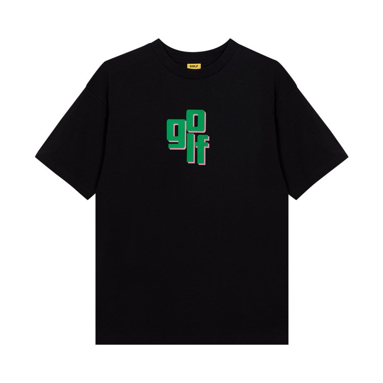 تي شيرت GOLF WANG Stacked 'Black'، أسود