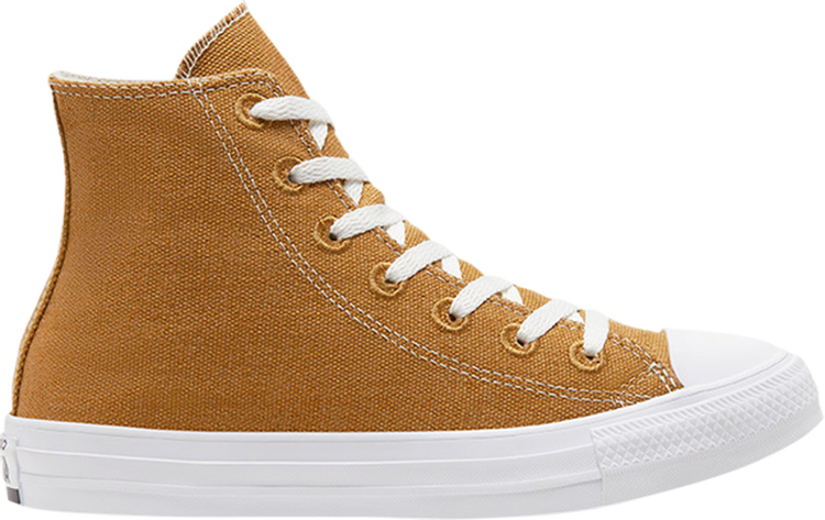 Converse Renew Cotton Chuck Taylor All Star High Wheat Natural Sneakers, Brown