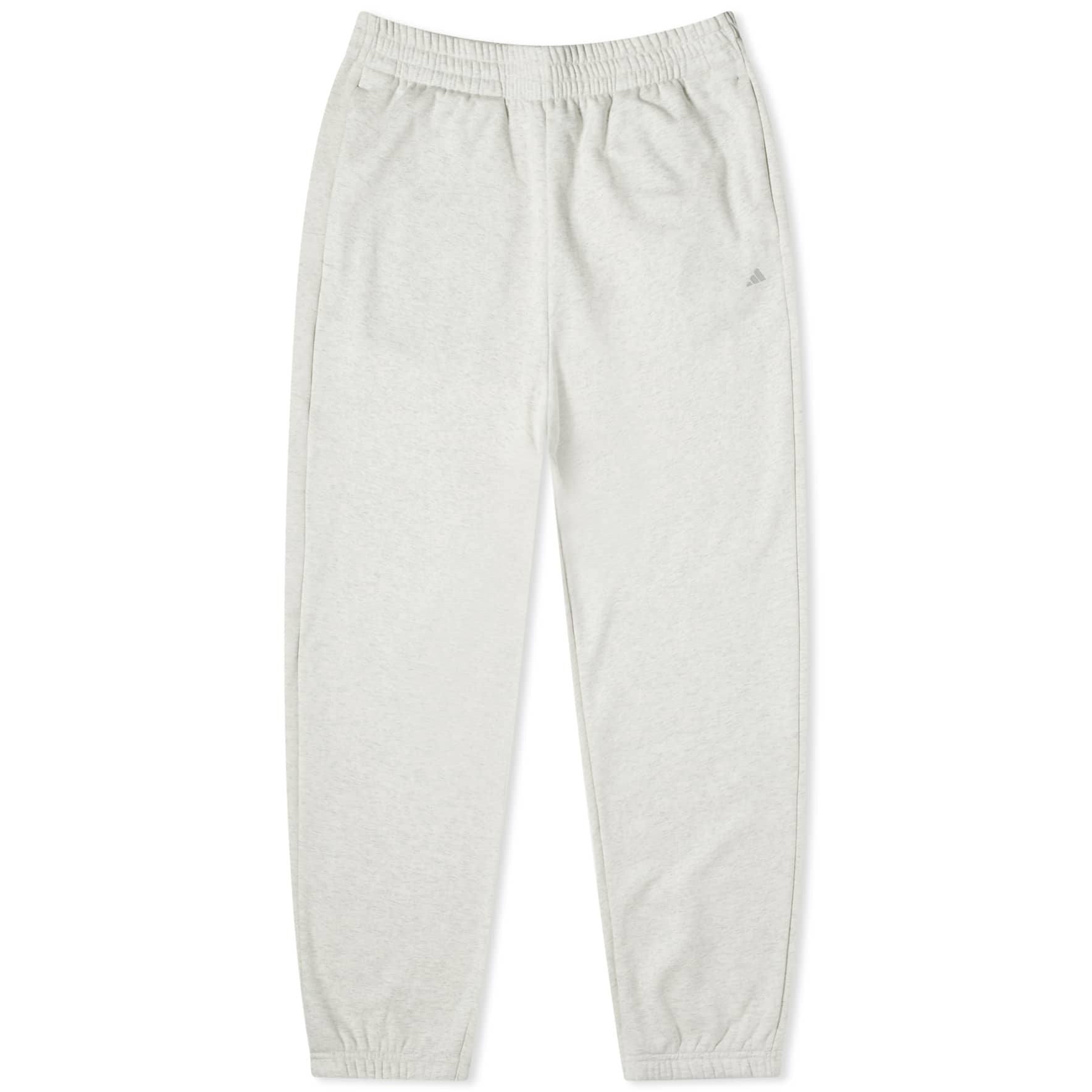 Adidas Basketball Joggers, Creamy White