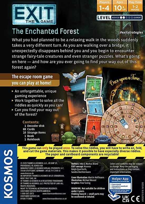 لعبة الطاولة Exit: The Enchanted Forest Thames &amp; Kosmos Exit: The Enchanted Forest