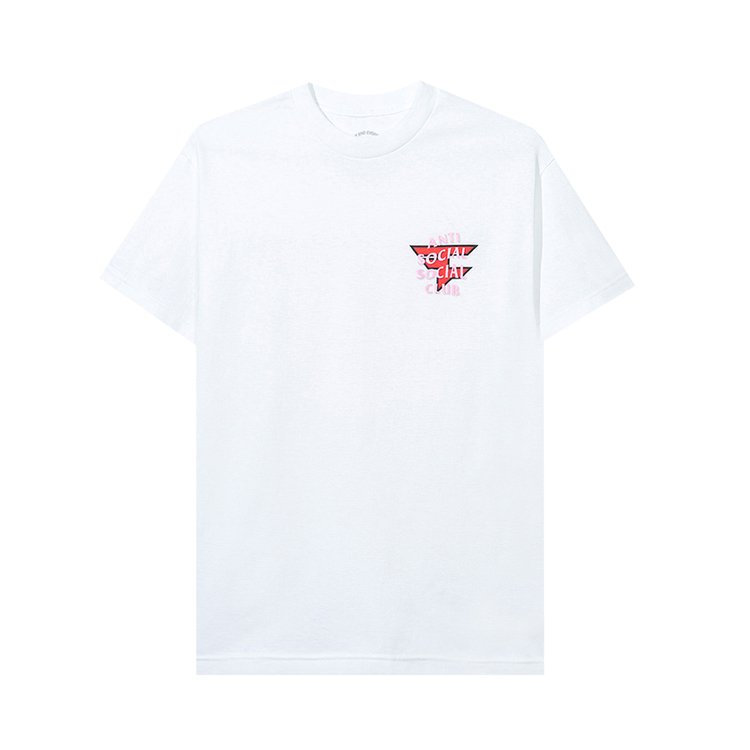 Anti Social Social Club x Faze Clan Tee 'White', white