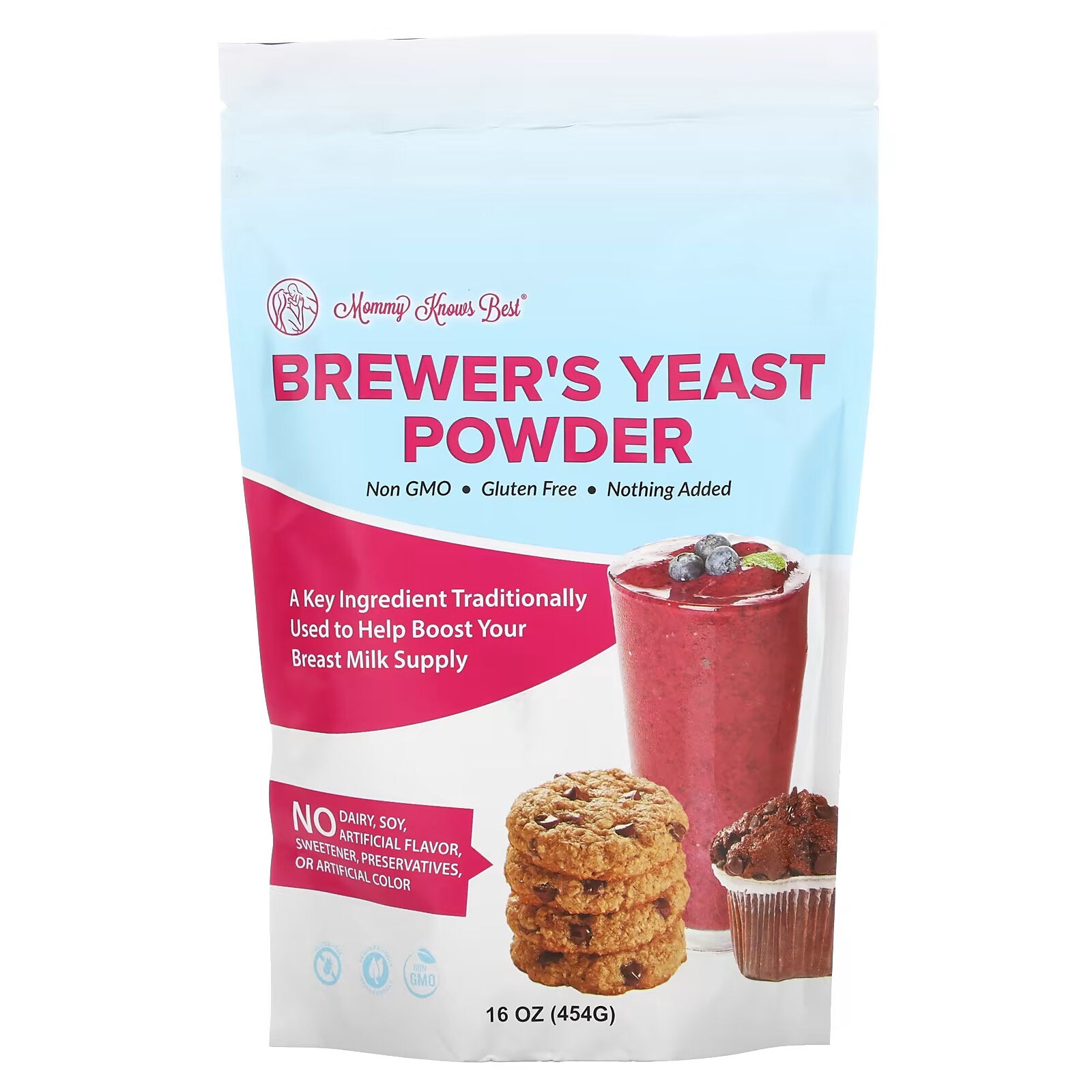 Mommy Knows Best, Brewer's Yeast Powder, 16 oz (454 g)