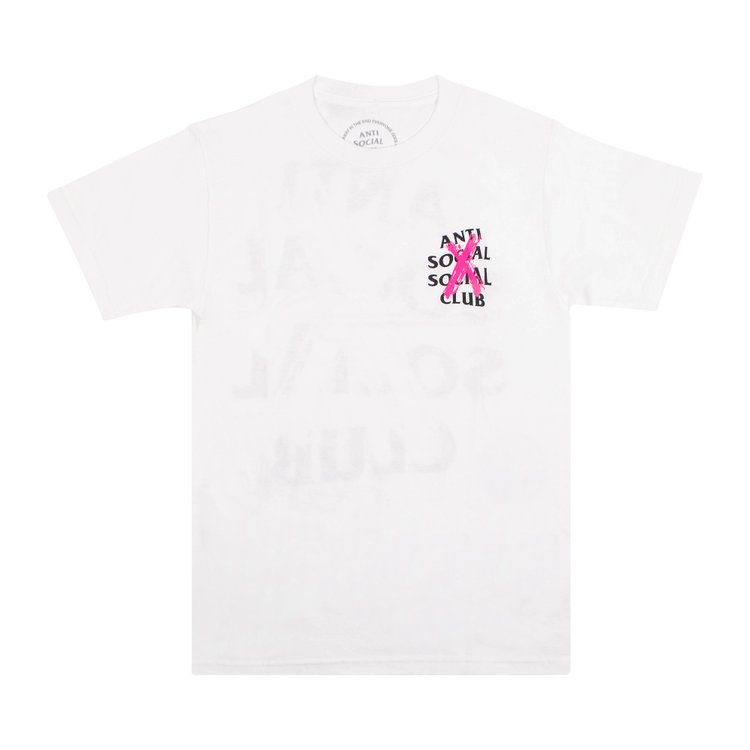 Anti Social Social Club Canceled T-Shirt 'White', White