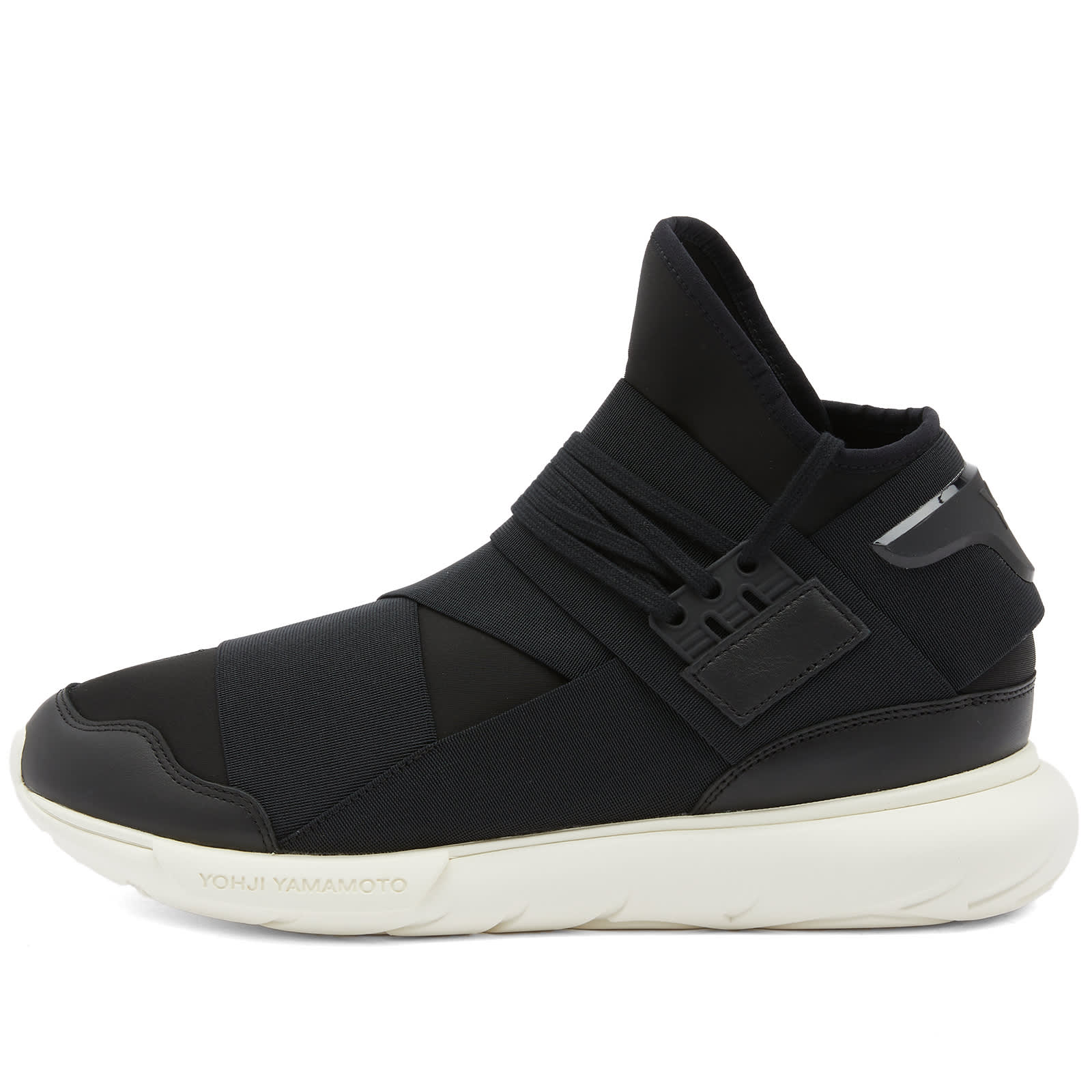 Y-3 Qasa sneakers, Black, Black & Off White